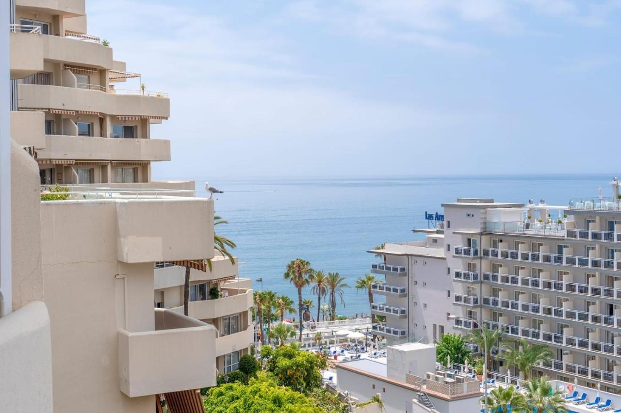 El Estudio De La Playa Benalbeach New 1Bd, Piscinas, Playa Y Vistas Al Mar Ref504 بينالماذينا المظهر الخارجي الصورة