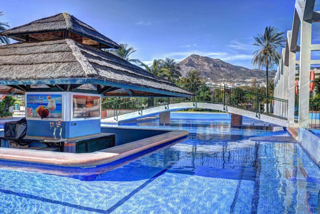 El Estudio De La Playa Benalbeach New 1Bd, Piscinas, Playa Y Vistas Al Mar Ref504 بينالماذينا المظهر الخارجي الصورة