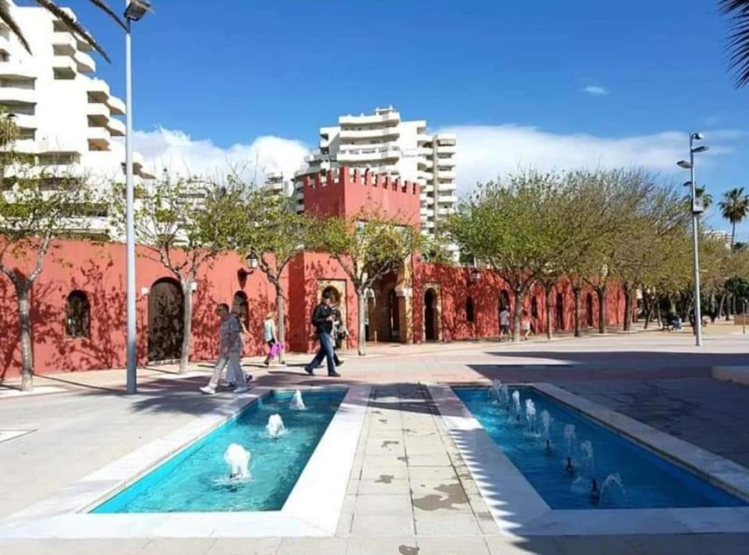 El Estudio De La Playa Benalbeach New 1Bd, Piscinas, Playa Y Vistas Al Mar Ref504 بينالماذينا المظهر الخارجي الصورة