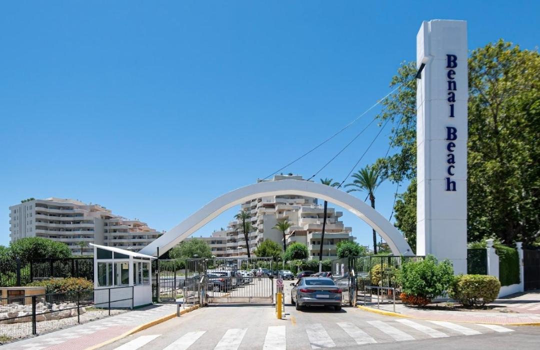 El Estudio De La Playa Benalbeach New 1Bd, Piscinas, Playa Y Vistas Al Mar Ref504 بينالماذينا المظهر الخارجي الصورة
